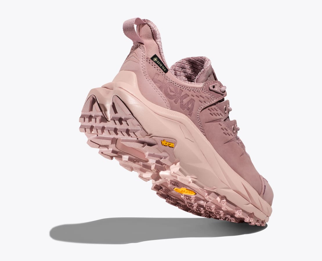hoka all gender kaha low gore tex lunar rock white